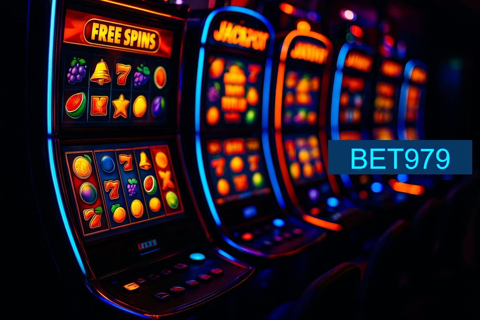 Diversos jogos de caça-níqueis